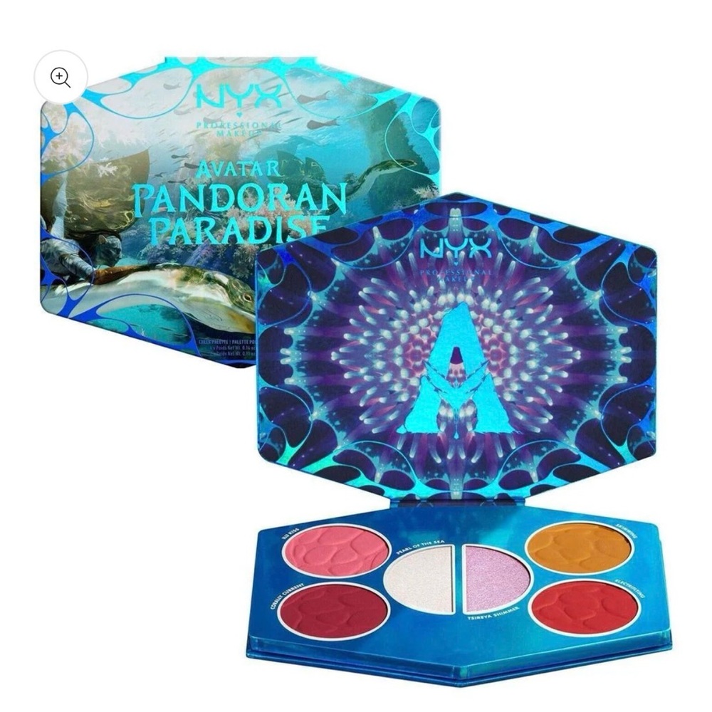 NYX Avatar Blush Palette with Bold Hues